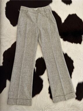 Rivamonti Heather Gray Tailored Trousers